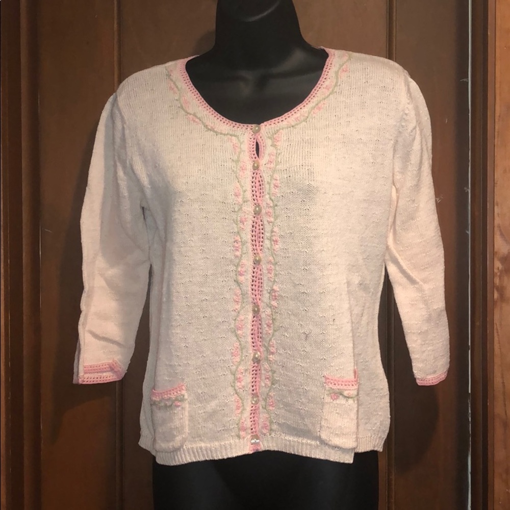 Liz Claiborne Pink Sweater